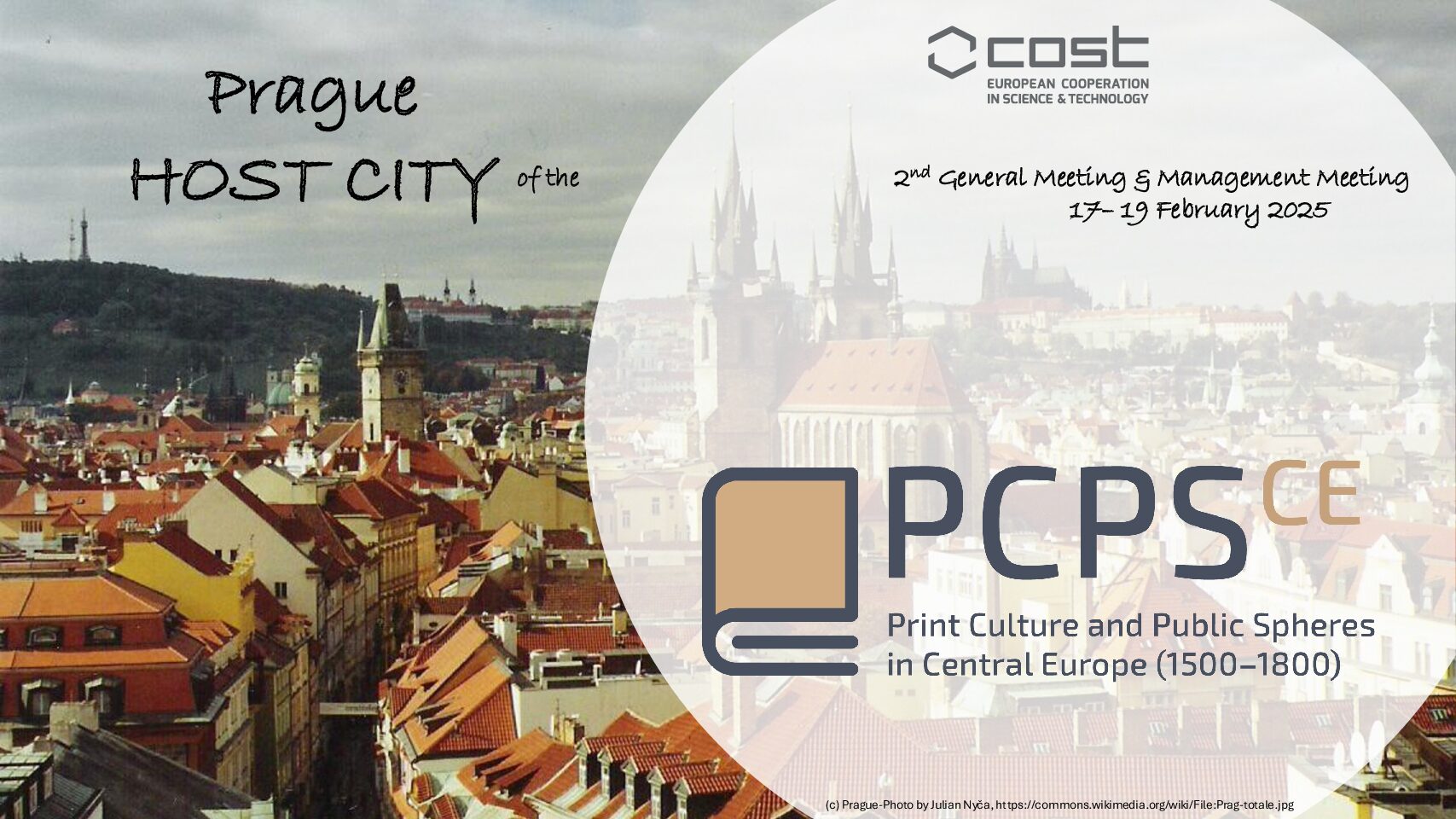 Coming General Meeting in Prague