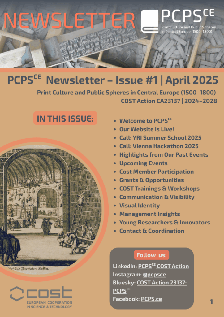 PCPSce Newsletter - Issue #1 | 2025