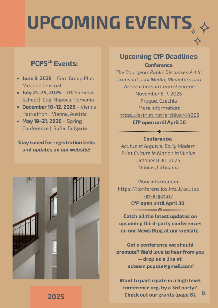 PCPSce Newsletter - Issue #1 | 2025
