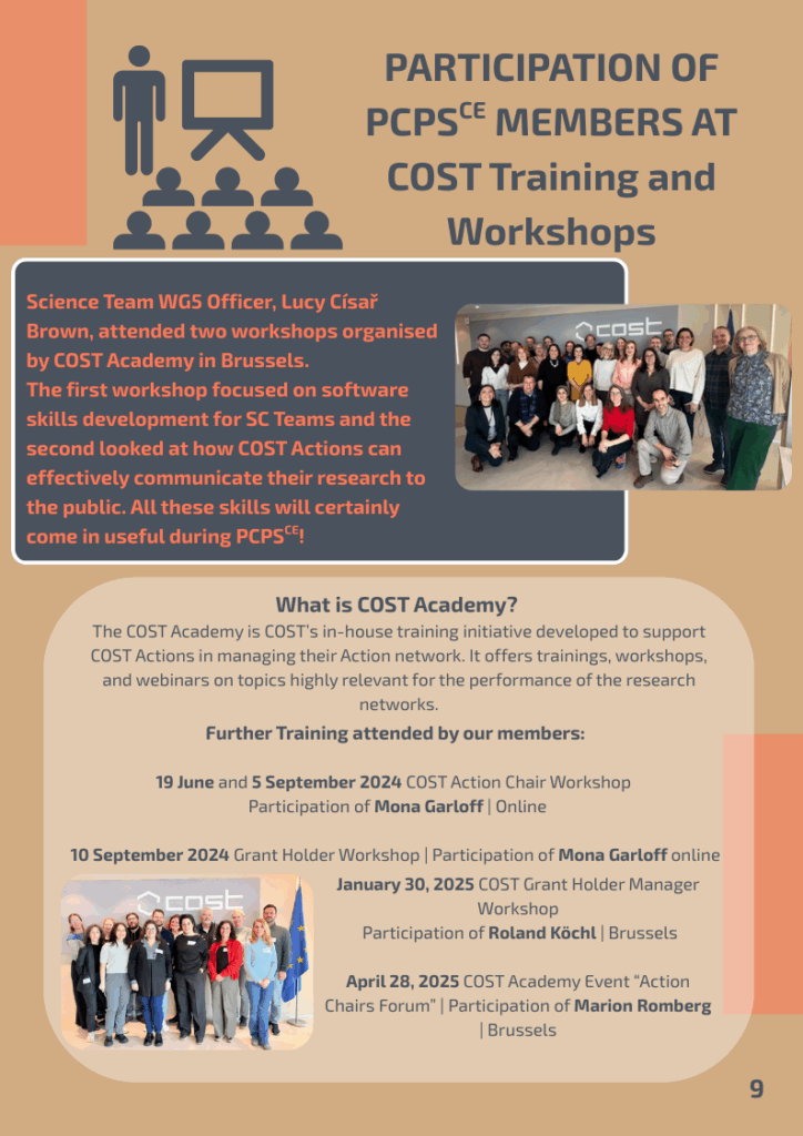 PCPSce Newsletter - Issue #1 | 2025