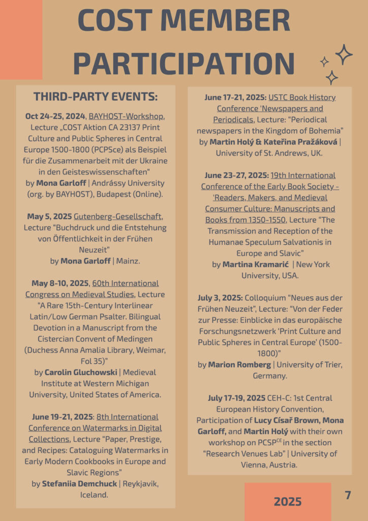 PCPSce Newsletter - Issue #1 | 2025