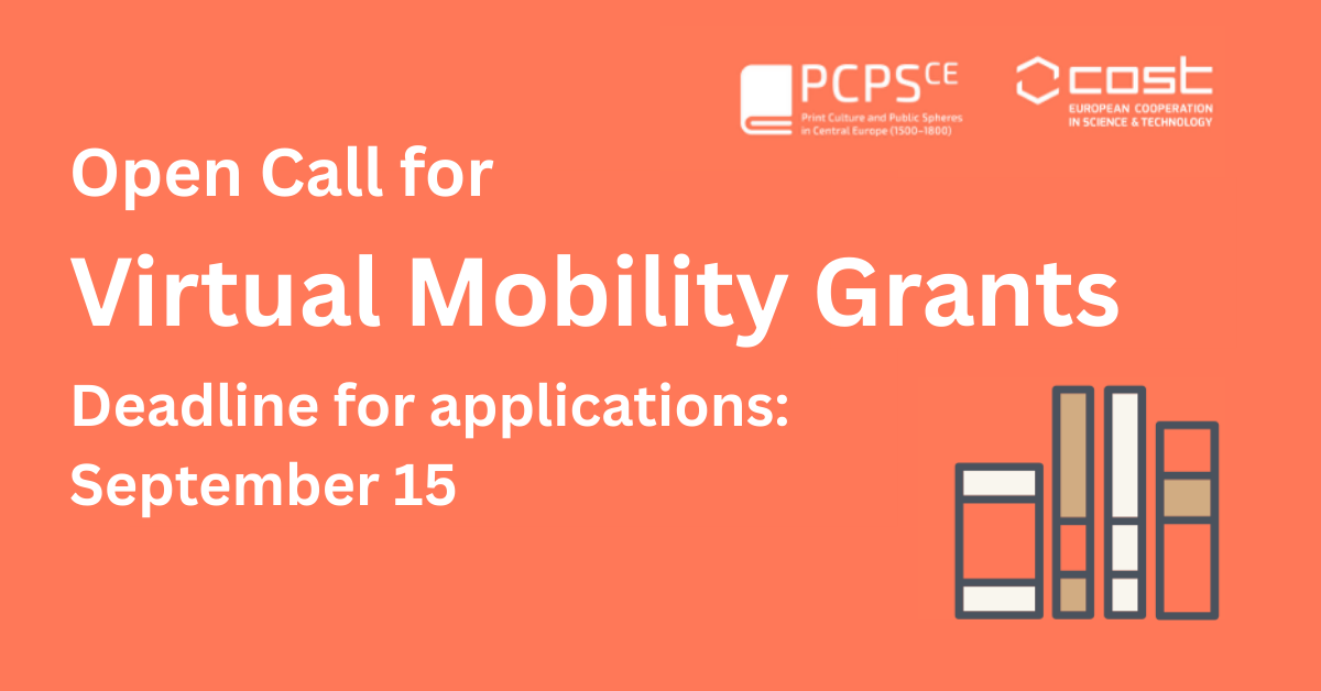 Open Call for PCPSce Virtual Mobility Grants